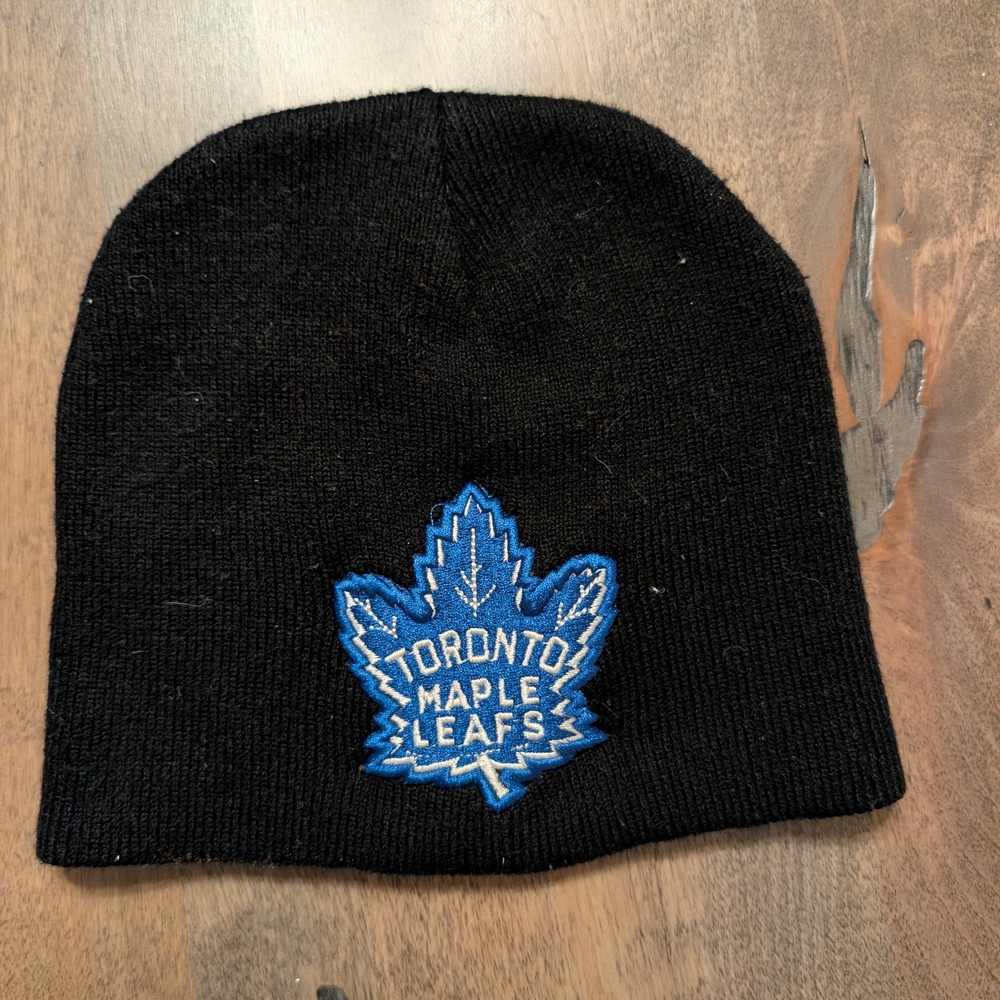 Toronto Maple Leafs Black Beanie
